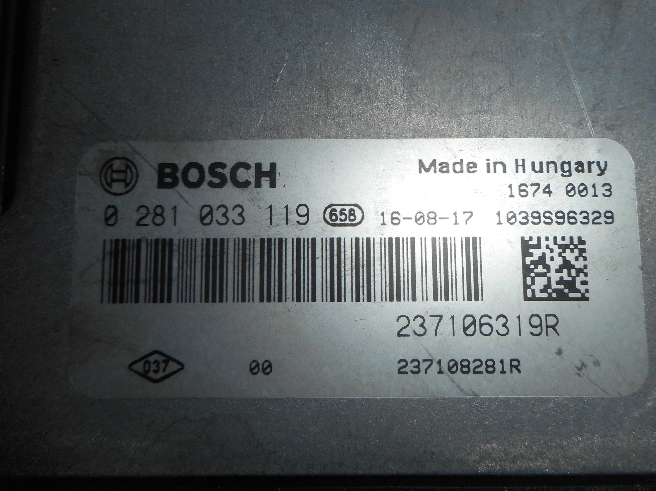 Centralina iniezione